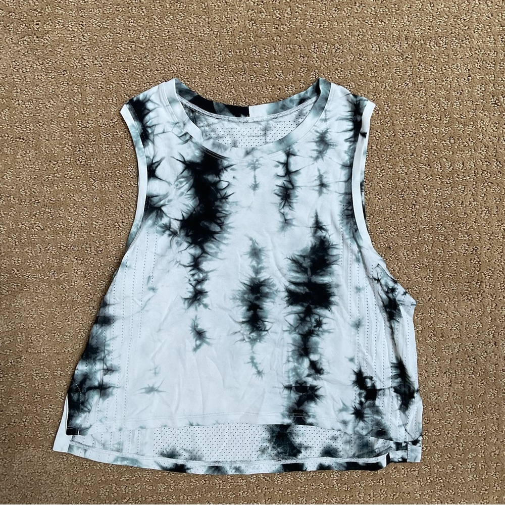 lululemon tank top tie dye